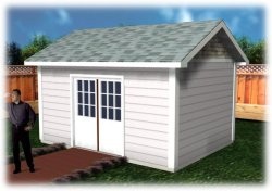 Gable Storage Shed Plans